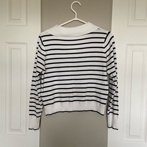 Striped Knit Polo - Picture 6 of 7